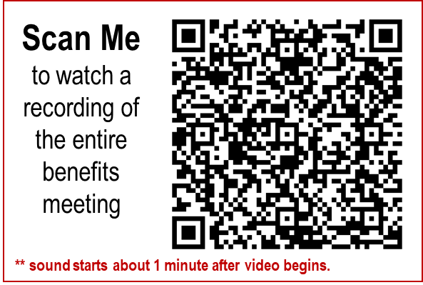 Open Enrollment Meeting Schedule